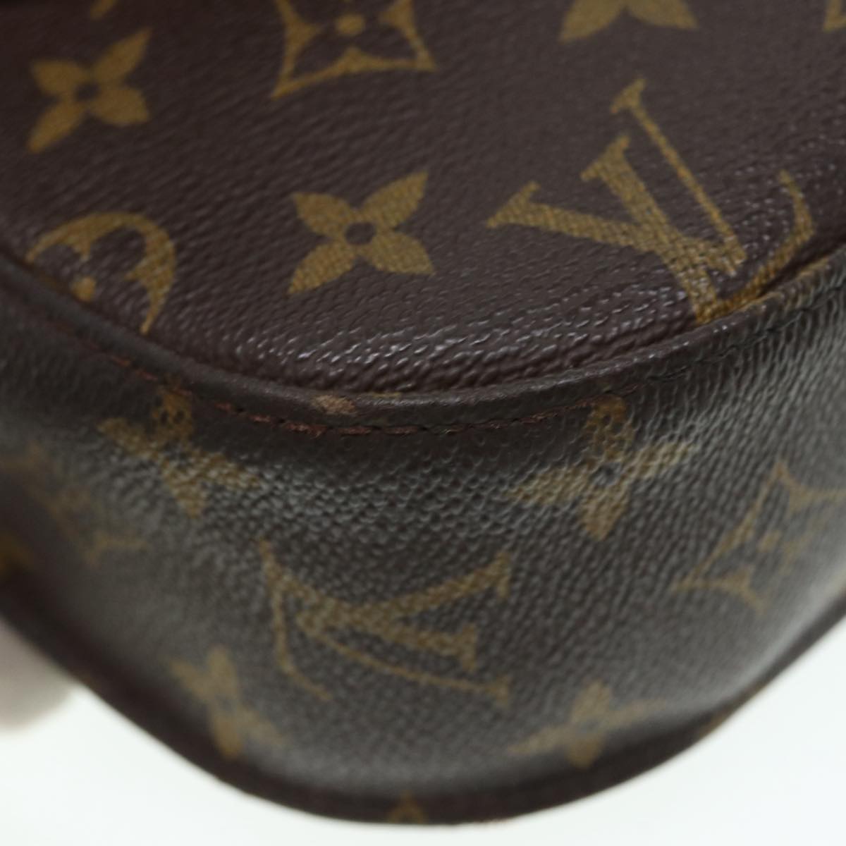 LOUIS VUITTON Monogram Saint Cloud GM Shoulder Bag M51242 LV Auth bs16801