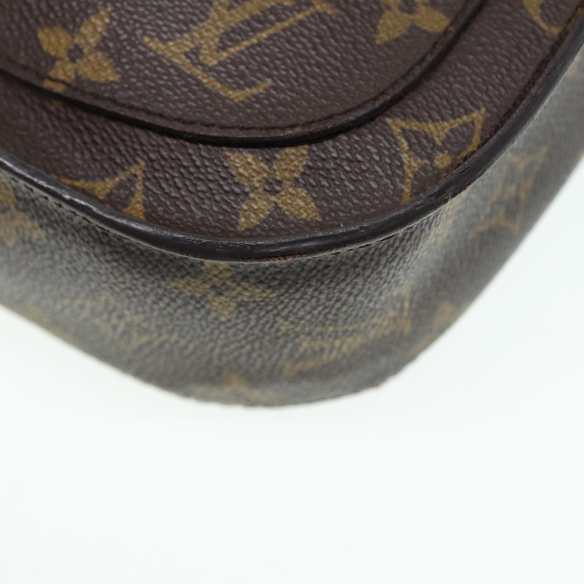 LOUIS VUITTON Monogram Saint Cloud GM Shoulder Bag M51242 LV Auth bs16801