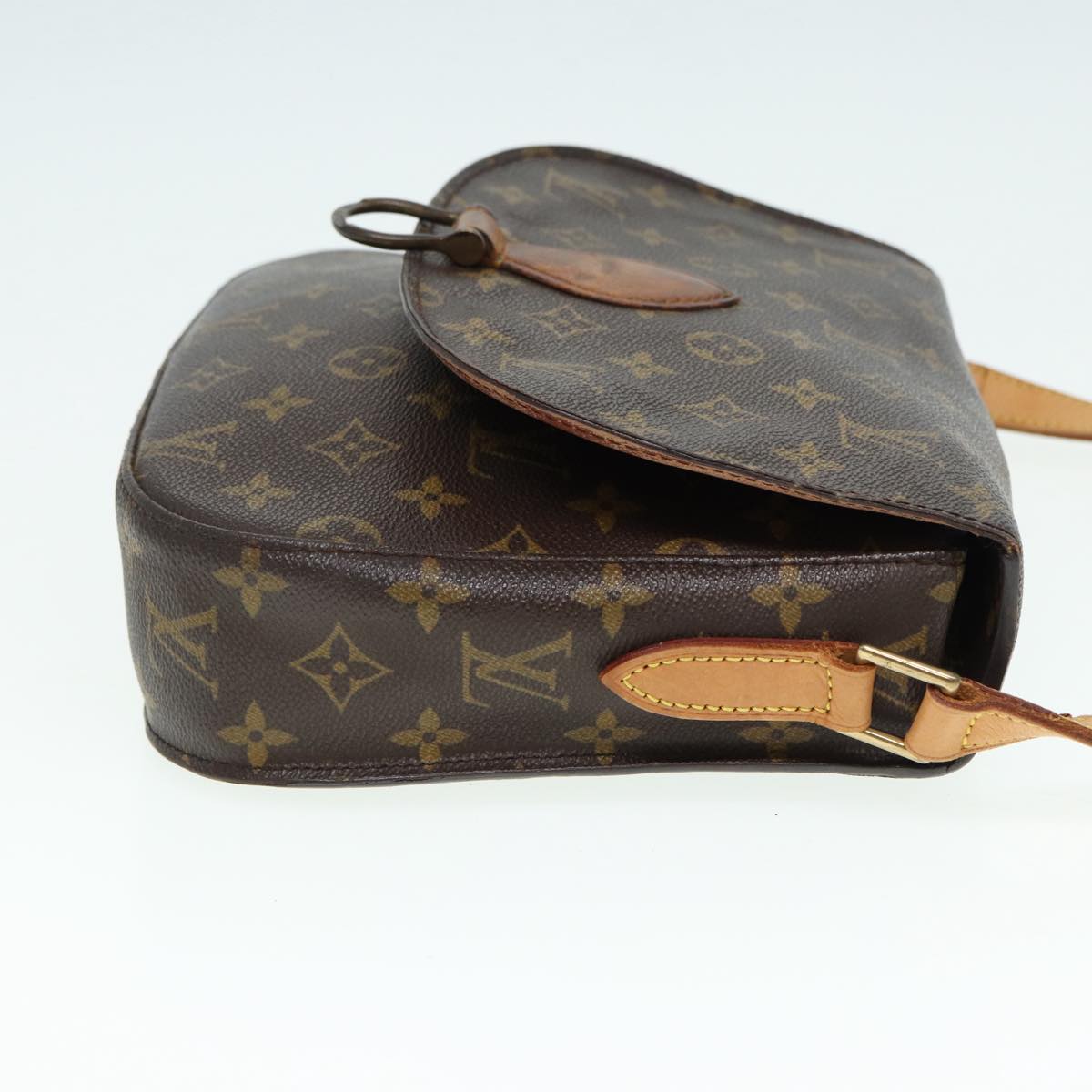 LOUIS VUITTON Monogram Saint Cloud GM Shoulder Bag M51242 LV Auth bs16801