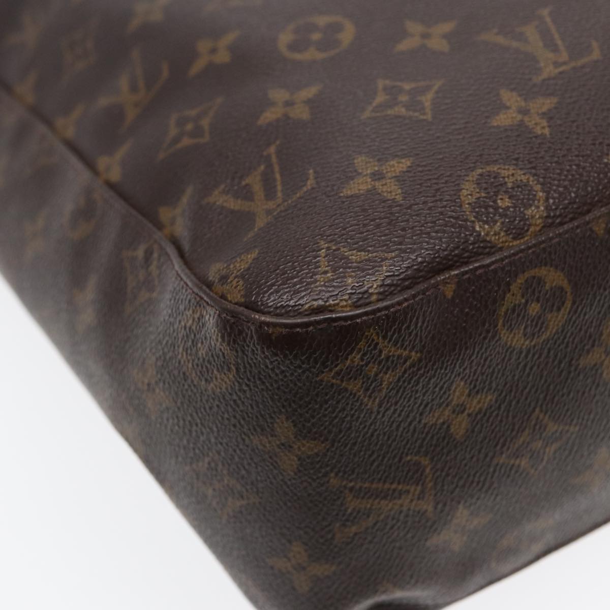 LOUIS VUITTON Monogram Looping GM Shoulder Bag M51145 LV Auth bs16819