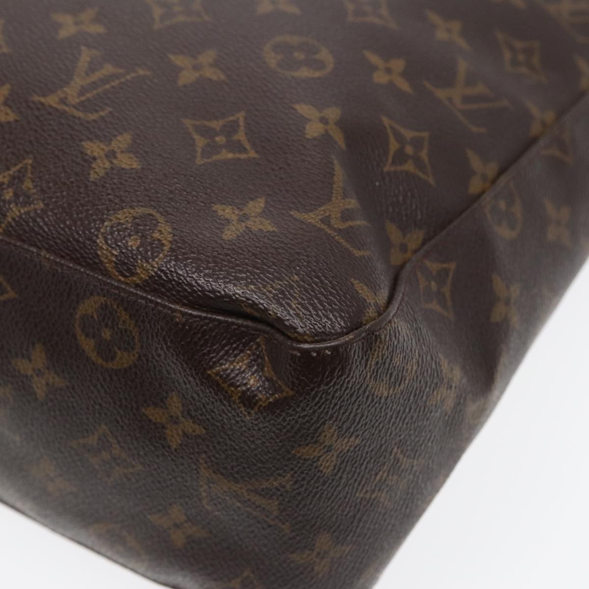 LOUIS VUITTON Monogram Looping GM Shoulder Bag M51145 LV Auth bs16819