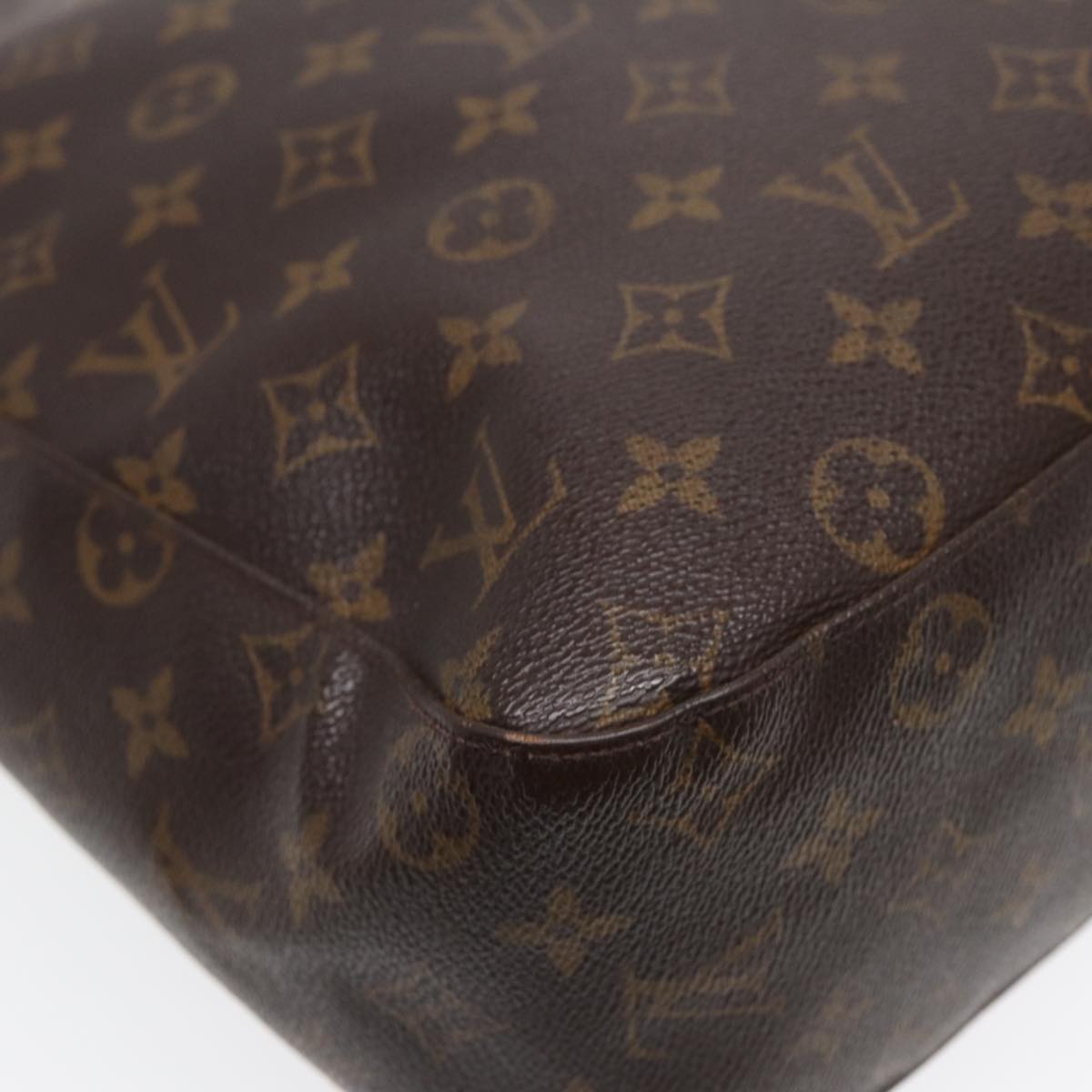 LOUIS VUITTON Monogram Looping GM Shoulder Bag M51145 LV Auth bs16819