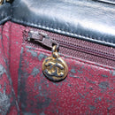 CHANEL Matelasse Chain Shoulder Bag Lamb Skin Black Gold CC Auth bs16822-23