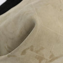 CHANEL Matelasse Shoulder Bag Suede nylon Beige Black Silver CC Auth bs16824-15