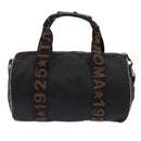 FENDI Hand Bag Canvas 2way Black Brown Auth bs16831-2