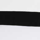 FENDI Hand Bag Canvas 2way Black Brown Auth bs16831-14