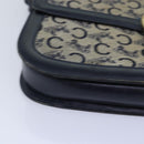 CELINE C saluki Shoulder Bag Navy Auth bs16835-14