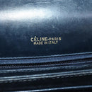 CELINE C saluki Shoulder Bag Navy Auth bs16835-18