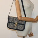 CELINE C saluki Shoulder Bag Navy Auth bs16835-23