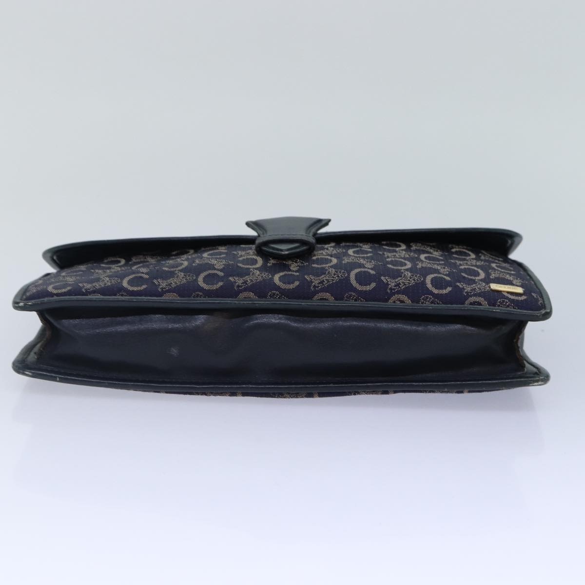 CELINE C saluki Clutch Bag Navy Auth bs16838