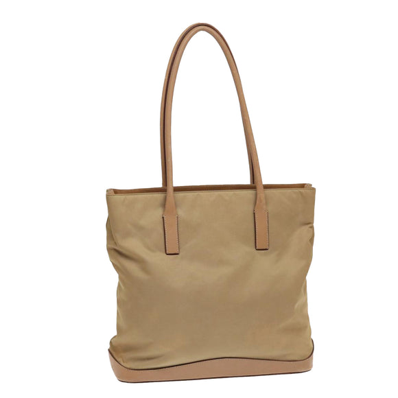 PRADA Tragetasche Nylon Beige Original bs16845