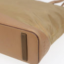 PRADA Tote Bag Nylon Beige Auth bs16845-9