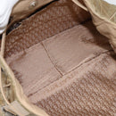 Christian Dior Lady Dior Canage Shoulder Bag Nylon Beige Auth bs16853-10