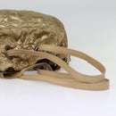 Christian Dior Lady Dior Canage Shoulder Bag Nylon Beige Auth bs16853-7