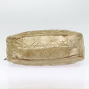 Christian Dior Lady Dior Canage Shoulder Bag Nylon Beige Auth bs16853-5