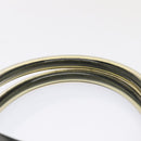 Salvatore Ferragamo Hand Bag Enamel Black Gold Auth bs16870-8