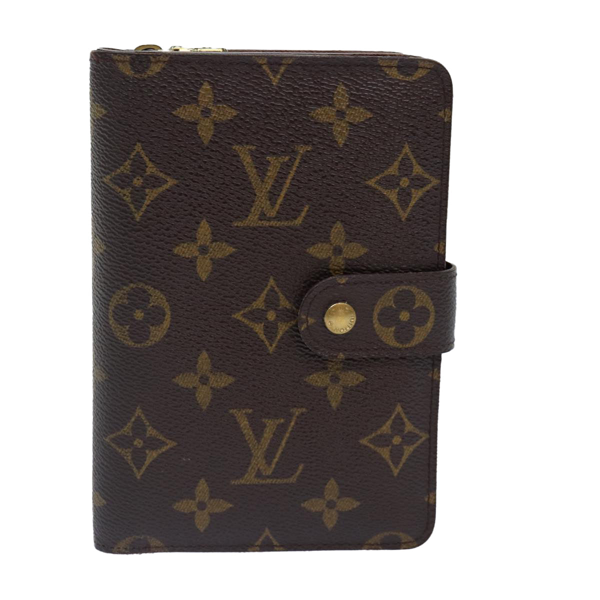 LOUIS VUITTON Monogram Porto Papie Zip Wallet M61207 LV Auth bs16871 - 0