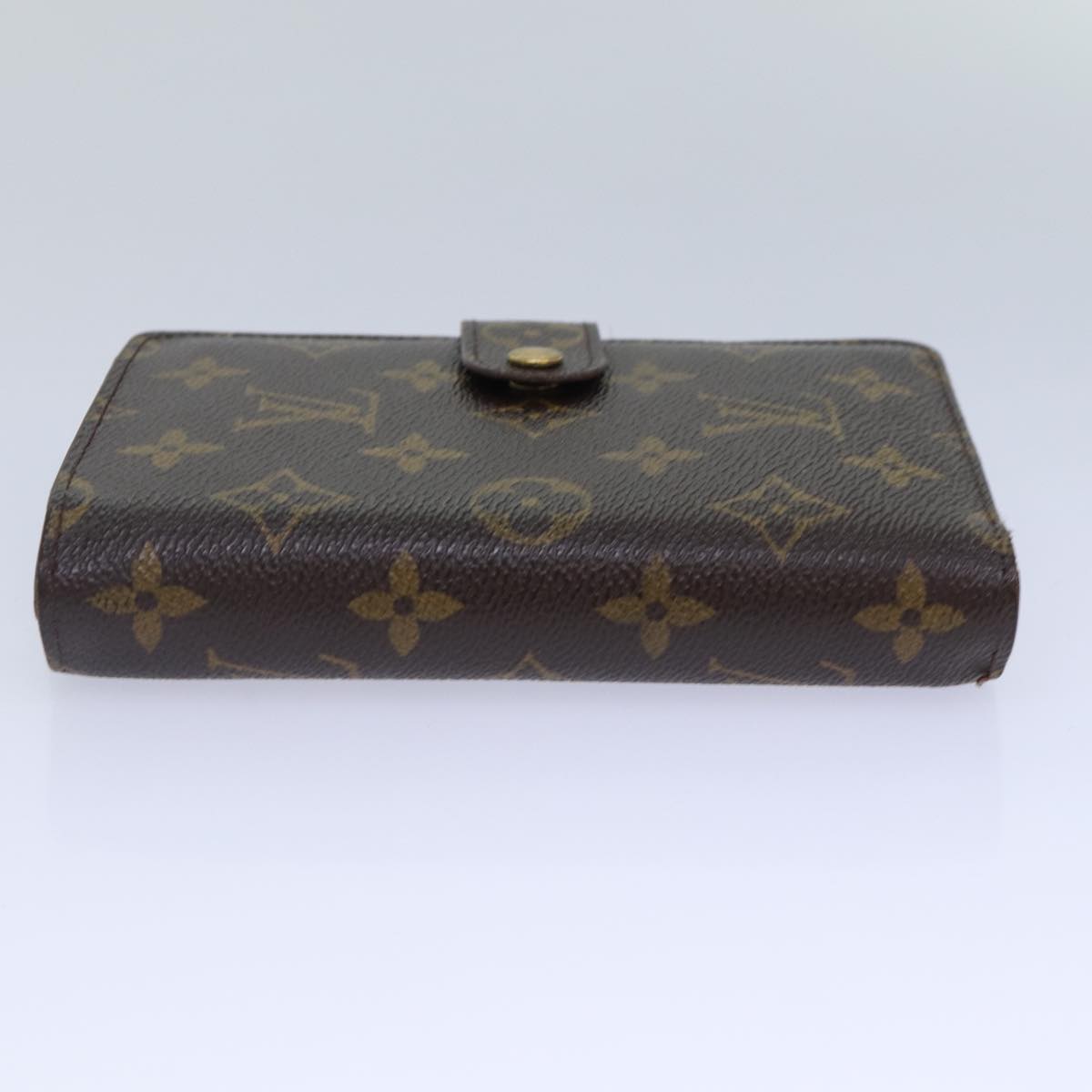 LOUIS VUITTON Monogram Porto Papie Zip Wallet M61207 LV Auth bs16871