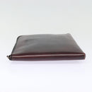 Berluti Clutch Bag Leather Brown Auth bs16872-3