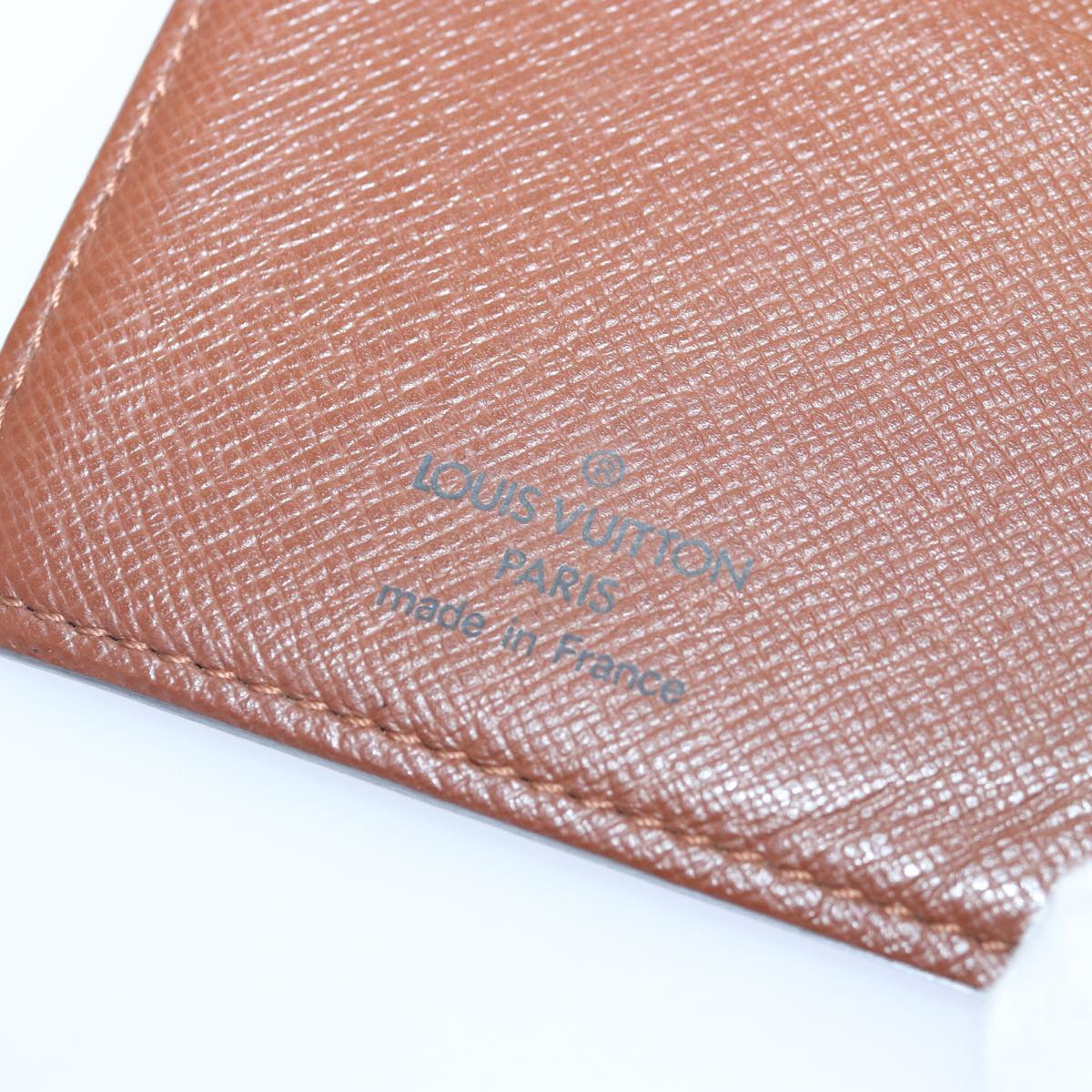 LOUIS VUITTON Monogram Porte Valeurs Cartes Credit Wallet M61823 LV Auth bs16884