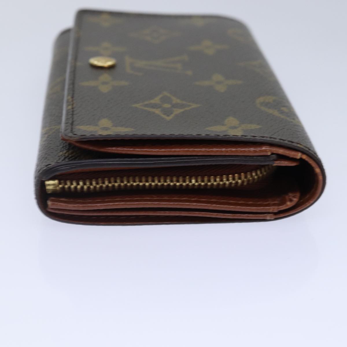 LOUIS VUITTON Monogram Portefeuille Tresol Wallet M61736 LV Auth bs16885