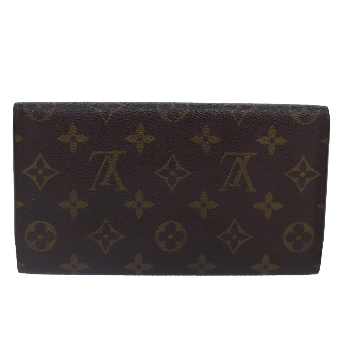 LOUIS VUITTON Monogram Portefeuille International Wallet M61217 LV Auth bs16890