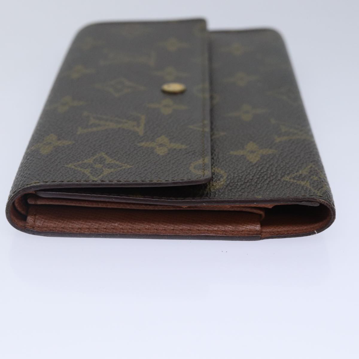 LOUIS VUITTON Monogram Portefeuille International Wallet M61217 LV Auth bs16890