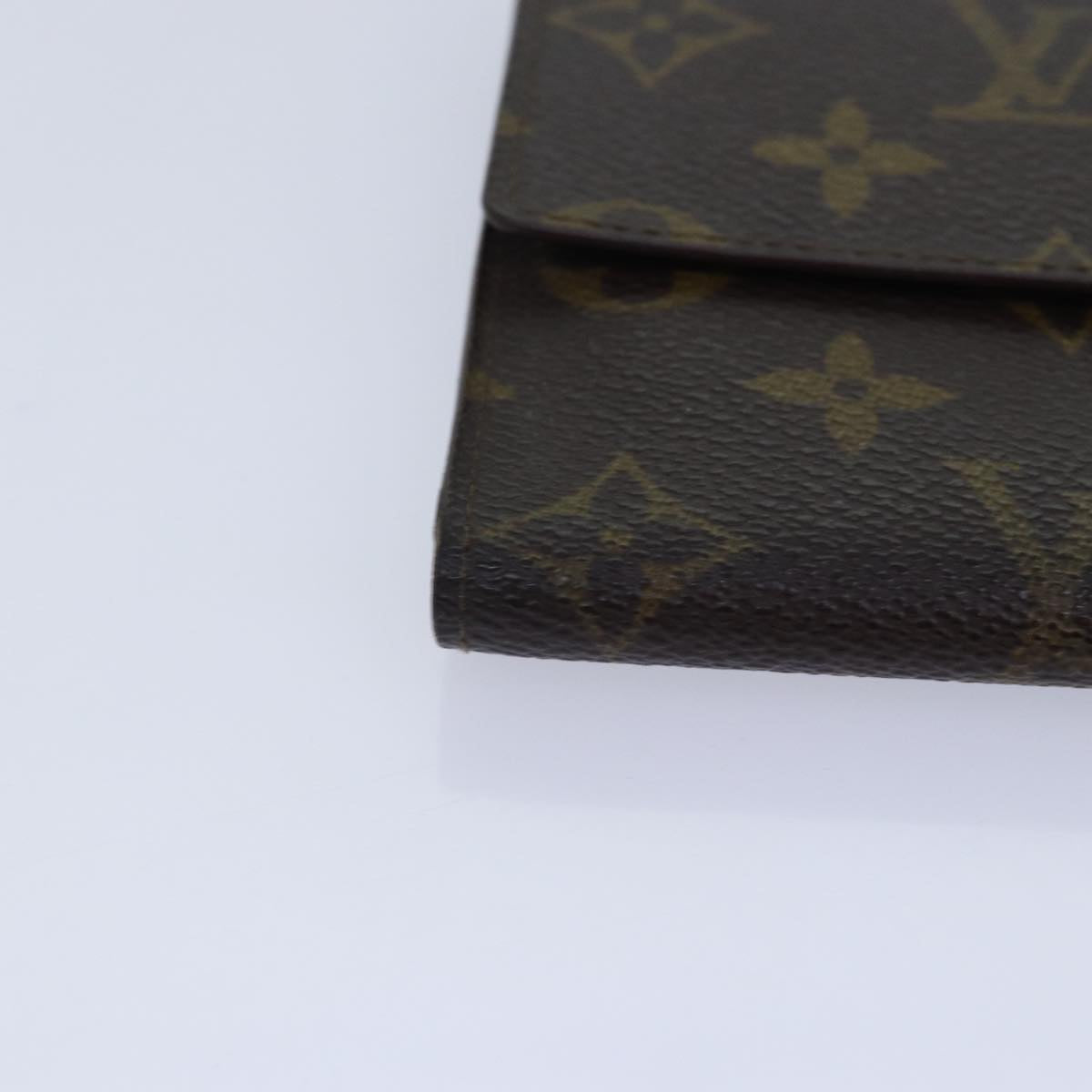 LOUIS VUITTON Monogram Portefeuille International Wallet M61217 LV Auth bs16890