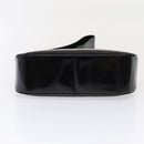 Salvatore Ferragamo Shoulder Bag Patent Leather Black Gold Auth bs16894-5