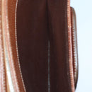 Burberrys Hand Bag Leather Bordeaux Silver Auth bs16901-24