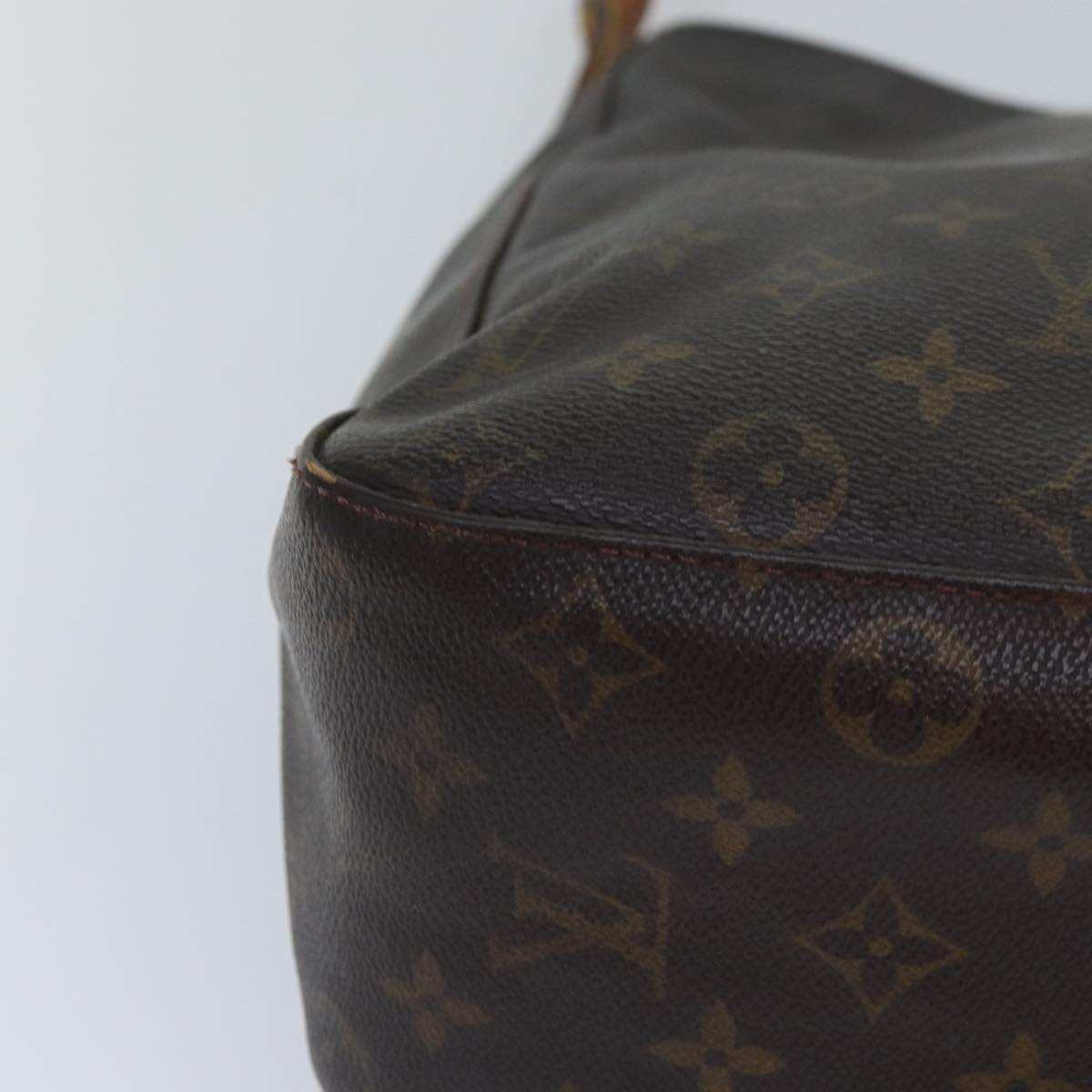 LOUIS VUITTON Monogram Looping GM Shoulder Bag M51145 LV Auth bs16906