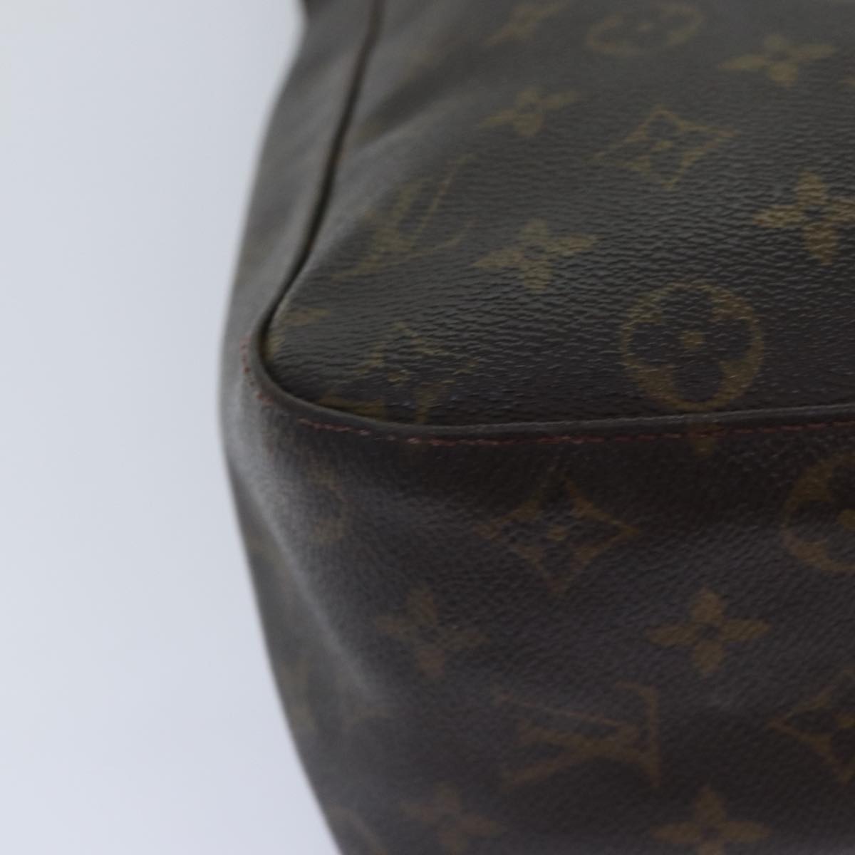 LOUIS VUITTON Monogram Looping GM Shoulder Bag M51145 LV Auth bs16906