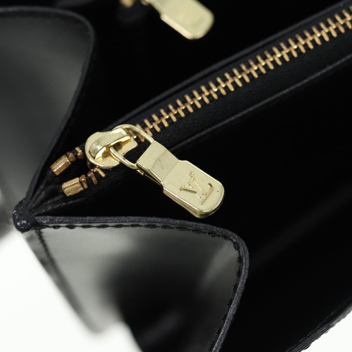 LOUIS VUITTON Epi Concorde Hand Bag Black M52132 LV Auth bs16907