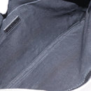 BALENCIAGA Clip M Clutch Bag Canvas Leather Beige Silver 373834 Auth bs16915-10