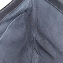 BALENCIAGA Clip M Clutch Bag Canvas Leather Beige Silver 373834 Auth bs16915-18