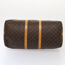 LOUIS VUITTON Monogram Keepall Bandouliere 55 Boston Bag M41414 LV Auth bs16939-21