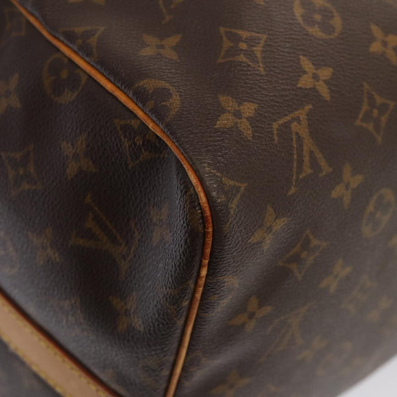 LOUIS VUITTON Monogram Keepall Bandouliere 55 Boston Bag M41414 LV Auth bs16939