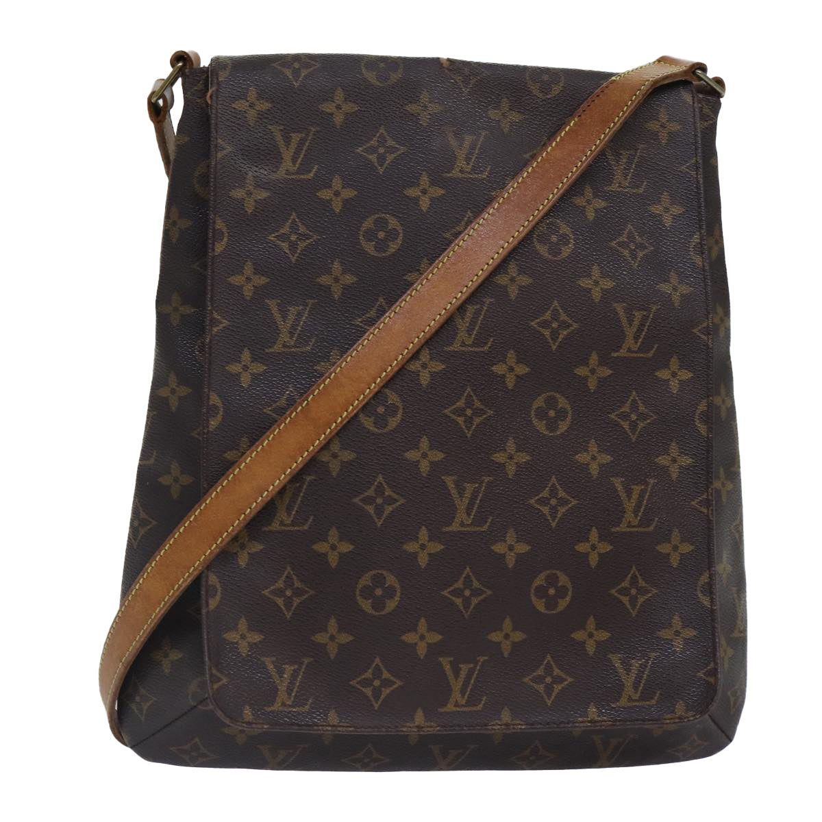 LOUIS VUITTON Monogram Musette Shoulder Bag M51256 LV Auth bs16945