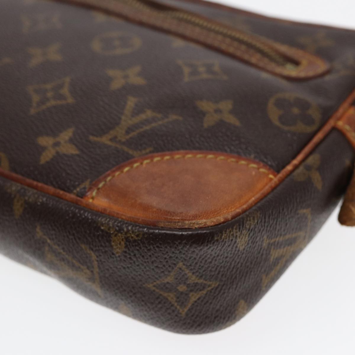 LOUIS VUITTON Monogram Marly Dragonne GM Clutch Bag M51825 LV Auth bs16946