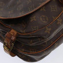 LOUIS VUITTON Monogram Saumur 30 Shoulder Bag M42256 LV Auth bs16947-18
