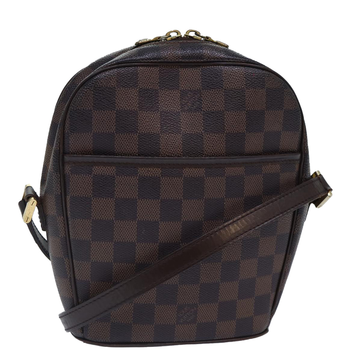 LOUIS VUITTON Damier Ebene Ipanema PM Shoulder Bag N51294 LV Auth bs16951