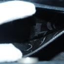 Salvatore Ferragamo Hand Bag Suede Navy Silver Auth bs16958-19