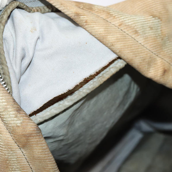 LOUIS VUITTON Taiga LV Cup Clutch Shoulder Bag 2Set Grizzly Gray LV Auth bs16969