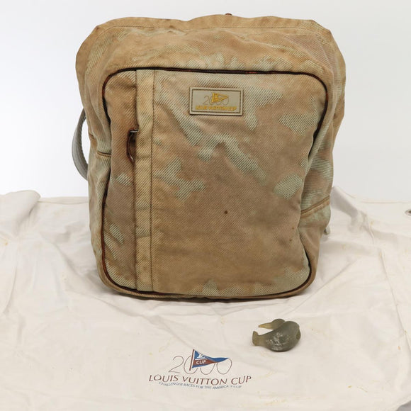 LOUIS VUITTON Taiga LV Cup Clutch Shoulder Bag 2Set Grizzly Gray LV Auth bs16969