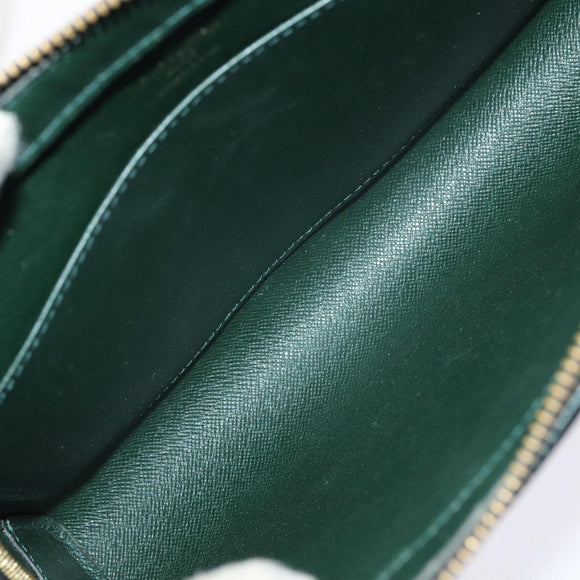 LOUIS VUITTON Taiga LV Cup Clutch Shoulder Bag 2Set Grizzly Gray LV Auth bs16969