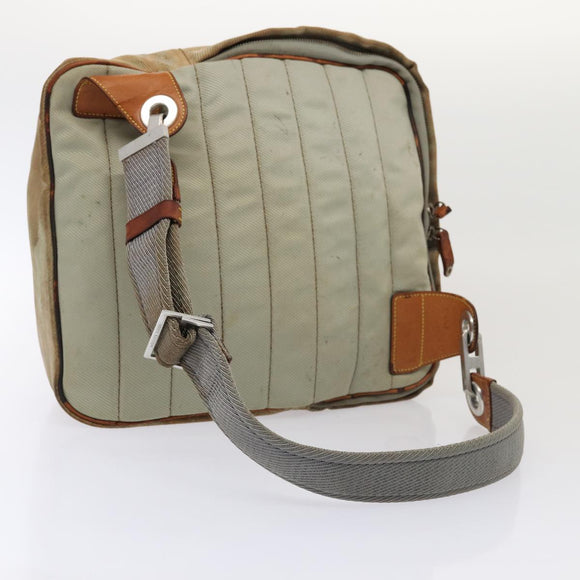 LOUIS VUITTON Taiga LV Cup Clutch Shoulder Bag 2Set Grizzly Gray LV Auth bs16969