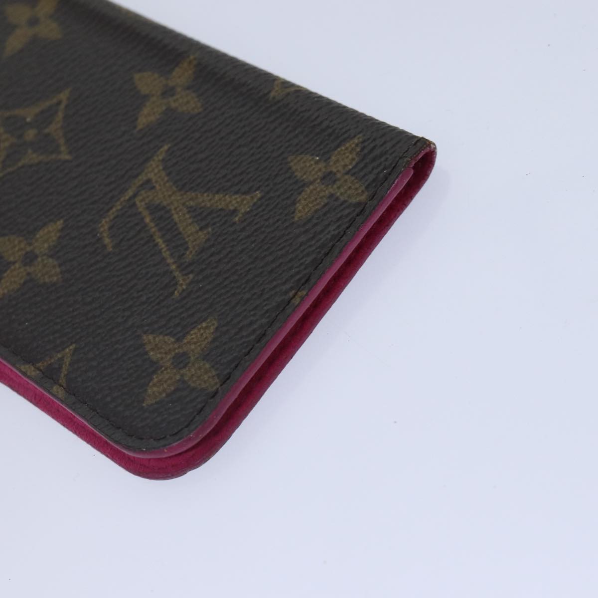 LOUIS VUITTON Monogram Cigarette Case iPhone Case 4Set LV Auth bs16970