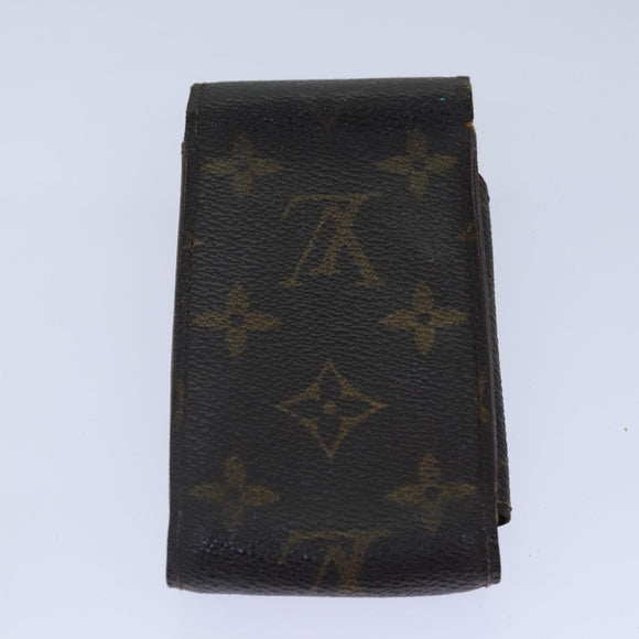 LOUIS VUITTON Monogram Cigarette Case iPhone Case 4 Set LV Auth bs16970