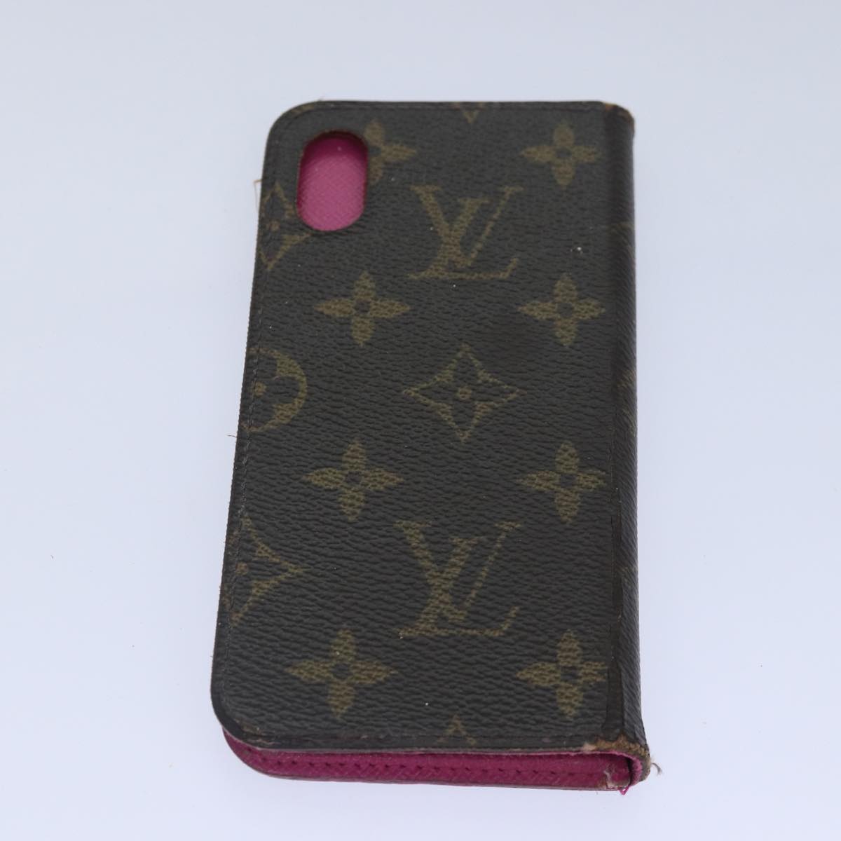 LOUIS VUITTON Monogram Cigarette Case iPhone Case 4Set LV Auth bs16970