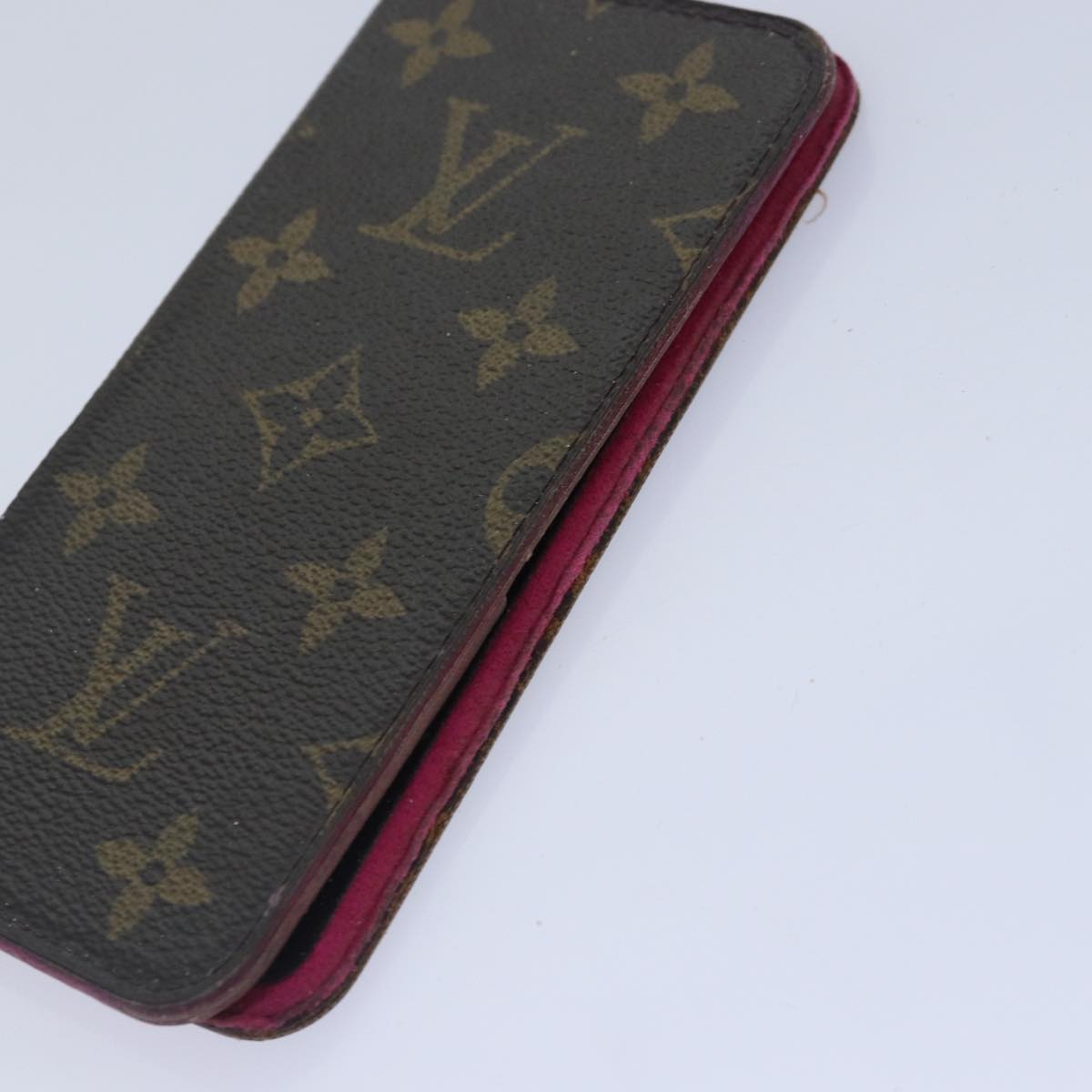 LOUIS VUITTON Monogram Cigarette Case iPhone Case 4Set LV Auth bs16970